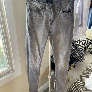 Womens Jeans, Gray wash - Banana Republic, Sculpt Skinny size 27/4